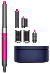 Стайлер Dyson HS05 fuchsia — комплект с шестью насадками и футляром для хранения